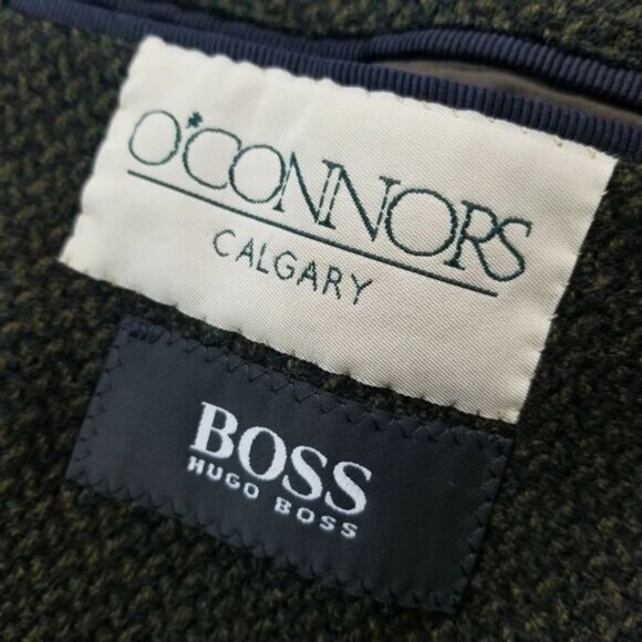 Hugo Boss 41L Green Blazer 100% Wool Made in Italy - Picture 4 of 6